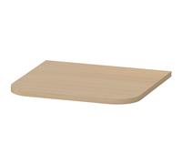 Duravit Happy D.2 Plus Plaques de recouvrement pour armoires mi-hautes, 403x364mm, HP030007171, Couleur: Placage chêne méditerranéen en bois véritable