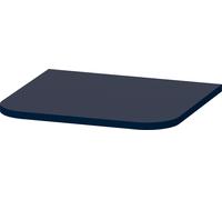 Duravit Happy D.2 Plus Plaques de recouvrement pour armoires mi-hautes, 403x364mm, HP030009898, Couleur: Laque mat soyeuse bleu nuit