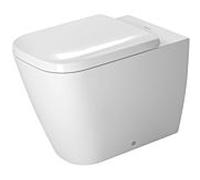 Duravit Happy D.2 Stand Tiefspül WC 2159092000 blanc, HygièneGlaze, dos au mur