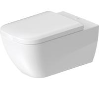Duravit Happy D.2 WC suspendu Happy D.2 Lave-linge, sans rebord, modèle allongé, 2550090000, Couleur: Blanc
