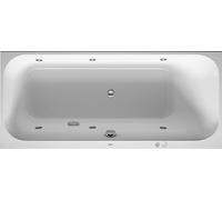 Duravit Happy D.2 - Whirlwanne 1700 x 750 mm Einbauversion rechts Jet-System weiß