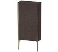 Duravit haut moyen XViu XV1306LB172 50x24x89cm, champagne mat, porte à gauche, chêne foncé brossé