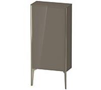Duravit haut moyen XViu XV1306RB189 50x24x89cm, champagne mat, porte à droite, gris flanelle brillant