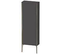 Duravit haut moyen XViu XV1316LB149 50x24x133cm, champagne mat, porte à gauche, graphite mat
