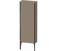 Duravit XViu XV1316 Armoire mi-haute verticale, 500x240 mm, hauteur 1330 mm, 1 butée de porte gauche, XV1316LB211, Couleur: cachemire noir mat/eiche cashmere