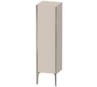 Duravit XViu XV1325 Armoire mi-haute verticale, 400x360 mm, hauteur 1330 mm, 1 butée de porte gauche, XV1325LB191, Couleur: champagne mat/taupe