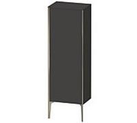 XViu Duravit 50x36x133cm de XV1326RB180 haute armoire, champagne mat, porte à droite, Supermatt graphite