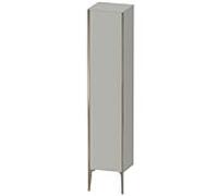 Duravit XViu XV1335 Armoire haute verticale, 400x360 mm, hauteur 1770 mm, 1 butée de porte gauche, XV1335LB107, Couleur: champagne mat/gris mat/gris béton mat