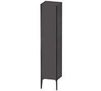 Duravit XViu XV1335LB249 40x36x177cm, noir mat, porte à gauche, graphite mat