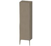 Duravit haut XViu XV1336LB135 50x36x177cm, champagne mat, porte à gauche, chêne terra