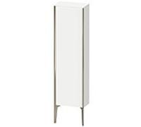 Duravit hauteur XViu XV1315LB118 40x24x133cm, champagne mat, porte à gauche, blanc mat