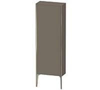 Duravit hauteur XViu XV1316RB190 50x24x133cm, champagne mat, porte à droite, flanelle gris soie mat