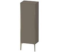 Duravit XViu XV1326 Armoire mi-haute verticale, 500x360 mm, hauteur 1330 mm, 1 butÃ©e de porte gauche, Couleur (avant/corps): champagne mat/gris chinÃ© gris sm. - XV1326LB190