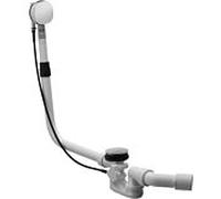 Duravit jeu d'écoulement et trop-plein 791244000001000 Quadroval, tirez 725mm, diamètre de drainage 52mm