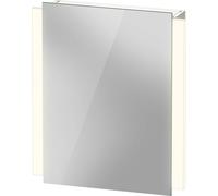 Duravit Ketho.2 armoire de toilette, version Better, éclairage LED, 1 porte, charnières à droite, 600x700x157mm, prise E, K27135R00001010, Exécution: avec éclairage du lavabo
