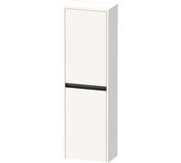 Duravit Ketho.2 Armoire demi-hauteur 40x24x132cm 2 Portes ouvrant à droite Panneau de particules blanc super mat k21319r84840000