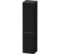 Duravit ketho.2 armoire haute 40x36x176cm 2 portes à gauche panneau d'aggloméré chêne (noir) matt k21329l16160000