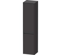 Duravit ketho.2 armoire haute 40x36x176cm 2 portes à gauche panneau d'aggloméré graphite mat k21329l80800000