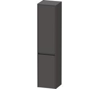 Duravit Ketho.2 Armoire haute 40x36x176cm 2 portes ouvrant à gauche Panneau de particules Graphite Mat k21329l49490000