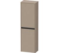 Duravit Ketho.2 Armoire mi-haute 40x24x132cm 2 Portes à droite Panneau de particules Lin Mat k21319r75750000
