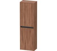 Duravit Ketho.2 Armoire mi-haute 40x24x132cm 2 Portes battantes à droite Panneau de particules Noyer Mat k21319r79790000