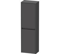 Duravit Ketho.2 Armoire mi-haute 40x24x132cm 2 Portes ouvrant à droite Panneau de particules Graphite Mat k21319r49490000