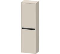 Duravit Ketho.2 armoire mi-haute, charniÚres à gauche, 1320x400x240mm, K21319L, Coloris: taupe supermatt - K21319L83830000