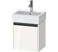 Duravit Ketho.2 bâti-support de lavabo, charnières à gauche, 434x440x338mm, pour Vero Air 072445, K25070L22220000, Couleur: Décor blanc brillant