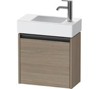 Duravit Ketho.2 bâti-support de lavabo, charnières à gauche, 484x440x238mm, pour Vero Air 072450, K25072L35350000, Couleur: Chêne Terra