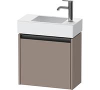 Duravit Ketho.2 bâti-support de lavabo, charnières à gauche, 484x440x238mm, pour Vero Air 072450, K25072L43430000, Couleur: Décor basalte mat