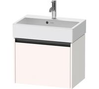 Duravit Ketho.2 bâti-support de lavabo suspendu, Compact, 584x440x390mm, pour Vero Air 236860, 1 tiroir, K25073084840000, Couleur: Blanc super mat Décor