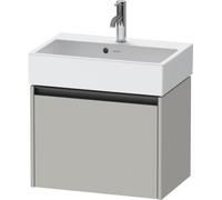 Duravit Ketho.2 bâti-support pour lavabo, Compact, 584x440x390mm, pour Vero Air 236860, K25073007070000, Couleur: DÃ©cor gris bÃ©ton mat