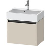 Duravit Ketho.2 bâti-support pour lavabo, Compact, 584x440x390mm, pour Vero Air 236860, K25073083830000, Couleur: taupe supermatt