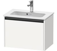Duravit Ketho.2 bâti-support pour lavabo suspendu, 610x440x390mm, pour ME by Starck 234263, 1 tiroir, K25055018180000, Couleur: Décor blanc mat