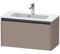 Duravit Ketho.2 bâti-support pour lavabo suspendu, Compact, 810x440x390mm, pour ME by Starck 234263, 1 tiroir, K25056043430000, Couleur: Décor basalte mat