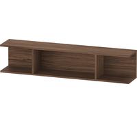 Duravit Ketho.2 étagère murale, 150x800x170mm, 3 compartiments ouverts, K21208021210000, Couleur: DÃ©cor noyer foncÃ©