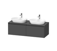 Duravit Duravit Meuble sous-vasque Ketho.2 140x55 cm, B bs, graph ma, 2 tiroirs, suspendu Quantité:1