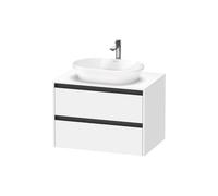 Duravit Duravit Meuble sous lavabo Ketho.2 80x55 cm, blanc mat, 1 découpe, suspendu Quantité:1