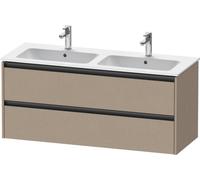 Duravit Ketho.2 meuble sous-lavabo, 1280x550x480mm, pour ME by Starck 233613, K25266075750000, Couleur: Décor en lin
