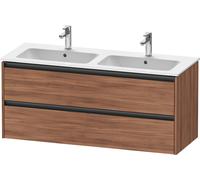 Duravit Ketho.2 meuble sous-lavabo, 1280x550x480mm, pour ME by Starck 233613, K25266079790000, Couleur: Décor noyer naturel