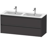 Duravit Ketho.2 meuble sous-lavabo, 1280x550x480mm, pour ME by Starck 233613, K25266080800000, Couleur: supermatt en graphite