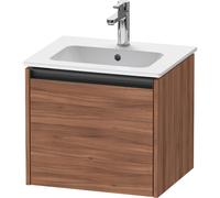 Duravit Ketho.2 meuble sous-lavabo 51x42x44cm adapté pour 1 vasque Panneau de particules Noyer Mat k25061079790000