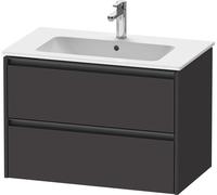 Duravit Ketho.2 meuble sous-lavabo, 810x550x480mm, pour ME by Starck 233683, K25263080800000, Couleur: supermatt en graphite