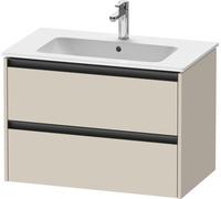 Duravit Ketho.2 meuble sous-lavabo, 810x550x480mm, pour ME by Starck 233683, K25263083830000, Couleur: taupe supermatt
