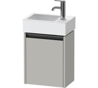 Duravit Ketho.2 meuble sous-lavabo, charnières à droite, 364x440x238mm, pour Vero Air 072438, K25071R07070000, Couleur: DÃ©cor gris bÃ©ton mat