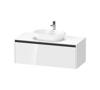 Duravit Ketho.2 bÃ¢ti-support pour lavabo, 1200x459x550mm, K248870, Coloris: DÃ©cor blanc brillant - K24887022220000