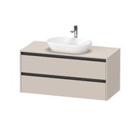 Duravit Ketho.2 bâti-support pour lavabo, 1200x568x550mm, K248970, Farbe: DÃ©cor taupe mat