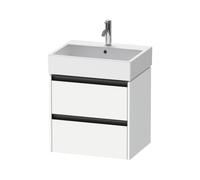 Duravit Duravit Meuble sous-lavabo Ketho.2 58,4x46 cm, blanc mat, 2 tiroirs, suspendu Quantité:1
