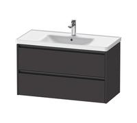 Duravit Ketho.2 meuble sous-lavabo, 984x549x455mm, pour D-Neo 236710, K252840, Couleur: supermatt en graphite