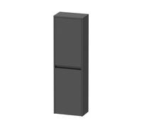 Duravit Ketho.2 armoire mi-haute, charniÃšres Ã gauche, 1320x400x240mm, K21319L, Coloris: DÃ©cor graphite mat - K21319L49490000